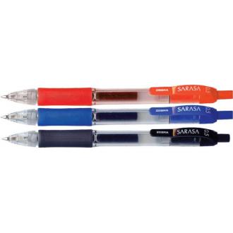 Ручка гелевая автом. SARASA, 0,5 мм, красный - Officedom (1)