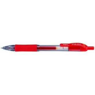 Ручка гелевая автом. 0,7мм SARASA, красный, ZEBRA - Officedom (1)
