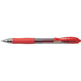 Ручка гелевая автом. Pilot G-2 GEL RETRACT 0,7 мм, красный - Officedom (1)