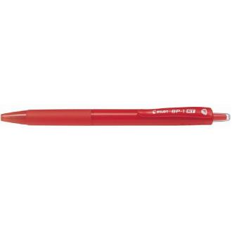 Ручка шариковая автом. Pilot BP-1 RT 0,7 мм, корпус красный, стержень красный - Officedom (1)