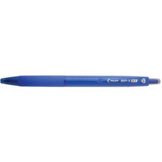 Ручка шариковая автом. Pilot BP-1 RT 1 мм, корпус синий, стержень синий - Officedom (1)