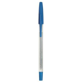 Ручка шариковая Pilot BPT-P 0,7 мм, прозрачный корпус, синий - Officedom (1)