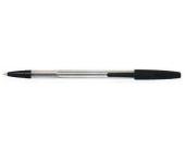 Ручка шариковая Pilot BPT-P 1 мм, прозрачный корпус, черный | OfficeDom.kz