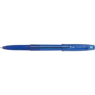 Ручка шариковая Pilot BPS-GG Fine 0.7 мм, корпус прозрачно-синий, стержень синий - Officedom (1)
