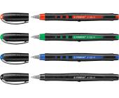 Ручка гелевая Stabilo BL@CK, 0,5 мм, красный (1018/40) | OfficeDom.kz