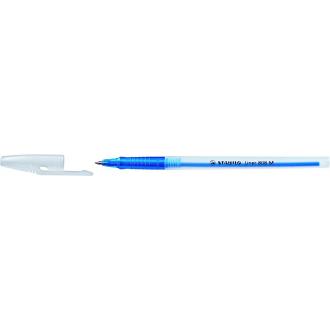Ручка шариковая 0,45мм liner 808 M, синий, Stabilo (808M1041) - Officedom (1)