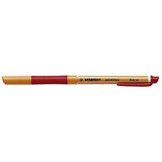 Ручка-роллер гелевая Stabilo Pointvisco 0,5мм, красный (1099/<wbr>40) - Officedom (1)