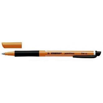 Ручка-роллер гелевая Stabilo Pointvisco 0,5мм, черный (1099/<wbr>46) - Officedom (1)