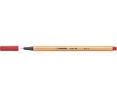 Ручка капиллярная Stabilo point 88, 0,4 мм, красный (88/40) | OfficeDom.kz