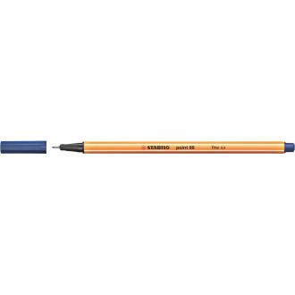 Ручка капилярная Stabilo point 88, 0,4 мм, синий (88/<wbr>41) - Officedom (1)
