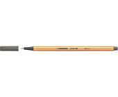 Ручка капиллярная Stabilo point 88, 0,4 мм, темно-серый (88/96) | OfficeDom.kz