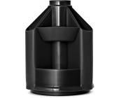 Органайзер настольный СТАММ ОР70 Mini desk, вращающийся, пустой, черный | OfficeDom.kz