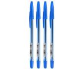 Ручка шариковая СТАММ ОФ999 "Офис", 0,7 мм, синий | OfficeDom.kz