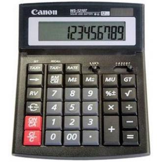 Калькулятор Canon WS-1210T, 12 разрядов, 198х150х38 мм - Officedom (1)