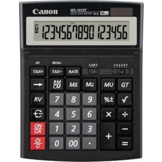 Калькулятор Canon WS-1610T, 16 разрядов, 198х150х38 мм - Officedom (1)
