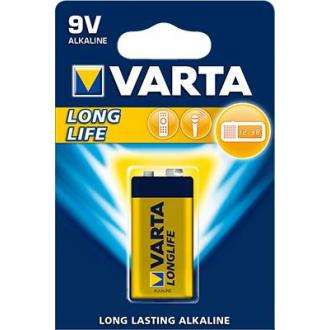 Батарейки Varta Longlife Extra E-Block 9V/<wbr>6LR61, 1 шт/<wbr>уп - Officedom (1)