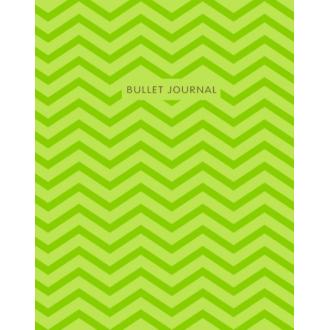 Блокнот Bullet Journal (Зеленый) 162x210мм, твердая обложка, пружина, блокнот в точку, 120 стр. - Officedom (1)