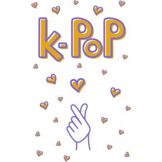 Блокнот K-POP. Твой яркий проводник в корейскую культуру! (формат А5, мягкая обложка, 128 страниц, белый) - Officedom (1)
