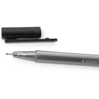 Ручка Fineliner 334 черный - Officedom (2)