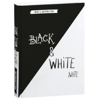 Блокнот Black&White Note. Стильный блокнот с черными и белоснежными страницами, твердый переплет - Officedom (2)