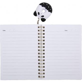 Блокнот Панда на спирали/ личный дневник/<wbr>дневник для девочки/<wbr>блокнот для девочки/<wbr>маленький блокнот 60 листов, 105*142мм - Officedom (3)