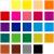 Набор цветных авкварельных карандашей 24 шт - Officedom (5)