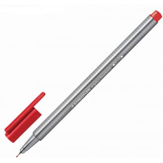 Ручка Fineliner 334 красный - Officedom (1)