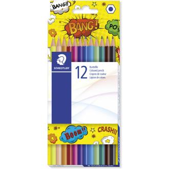 Набор цветных карандашей Comic 12 шт. - Officedom (2)