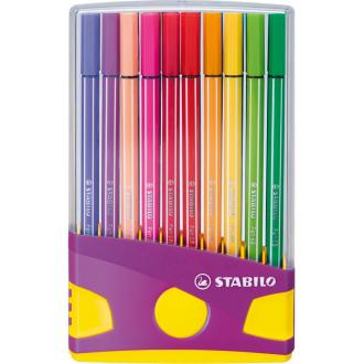 Фломастеры STABILO Pen 68 ColorParade lilac - Officedom (3)