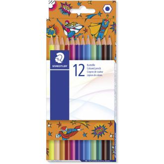 Набор цветных карандашей Comic 12 шт. - Officedom (1)