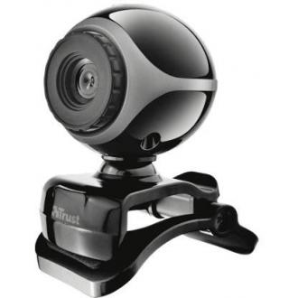 Веб-камера TRUST Exis, USB 2.0, черно-серый (17003) - Officedom (1)