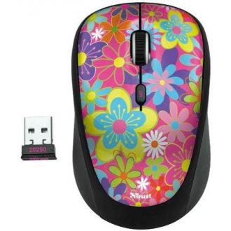 Мышь компьютерная беспроводная TRUST Yvi Flower Power, USB (20250) - Officedom (1)