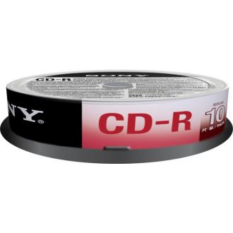 Диски записываемые CD-R Sony, 10шт/<wbr>упак. 700mb - Officedom (1)