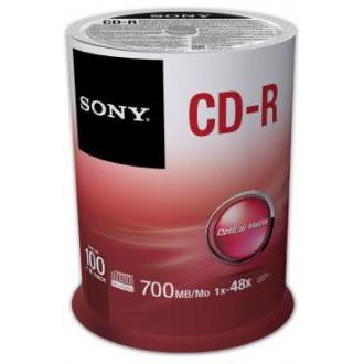 Диски записываемые CD-R Sony, 100шт/<wbr>упак. 700mb - Officedom (1)
