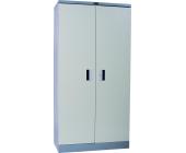 Шкаф металлический President CB02, 1830х917х457 мм, 3 полки, серый | OfficeDom.kz