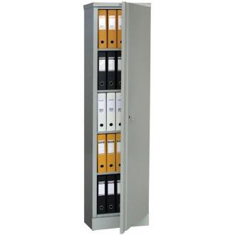 Шкаф металлический Практик АМ1845, 1830х458х458мм, 4 полки, серый - Officedom (1)