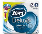 Бумага туалетная Zewa Deluxe, 4 шт/<wbr>уп., 3 сл., белая | OfficeDom.kz