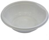 Тарелка одноразовая суповая, Мистерия, d=15см., 0,475л, 50 шт/упак., белый | OfficeDom.kz