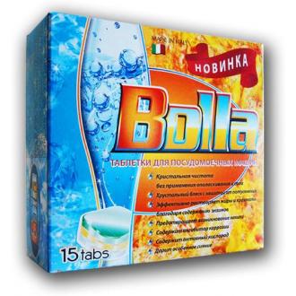 Таблетки для посудомоечных машин BOLLA, 15 шт/<wbr>упак - Officedom (1)