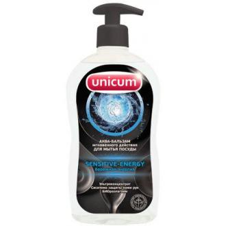 Средство для мытья посуды Unicum Sensitive-Energy, 550 мл - Officedom (1)