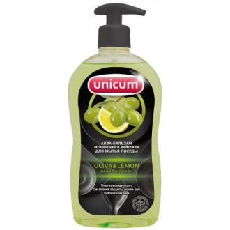 Средство для мытья посуды Unicum Oliva&Lemon, 550 мл - Officedom (1)