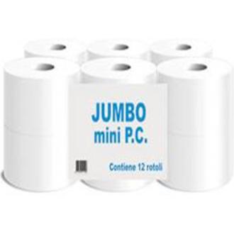 Бумага туалетная Mini Jumbo, 2 слоя, 128м, 427 отрывов, (PP-JP4K041/<wbr>N) - Officedom (1)