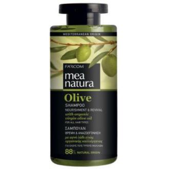 Шампунь MEA NATURA Olive, для всех типов волос, 300 мл. - Officedom (1)