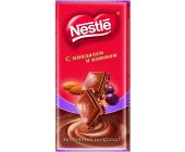 Плиточный шоколад Nestle, молочный с миндалем и изюмом, 90 гр | OfficeDom.kz