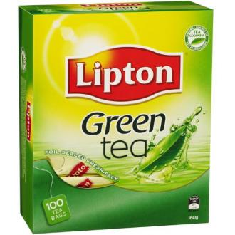 Чай зеленый Lipton, 100х2г, в пакетиках - Officedom (1)
