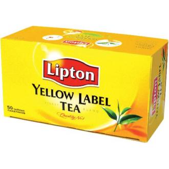 Чай черный Lipton, 50х2 г, в пакетиках - Officedom (1)