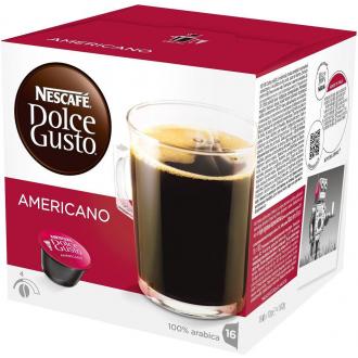 Кофе в капсулах Dolce Gusto Americano, черный, 16 шт/<wbr>уп - Officedom (1)