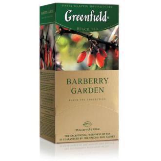 Чай черный Gf Barberry Garden, индийский с ягодами и ароматом барбариса, 25x1,5 г - Officedom (1)
