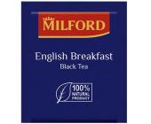 Чай черный Milford English Breakfast, 200 х 1,75г, купаж ассамских и кенийских чаев, в конвертах | OfficeDom.kz