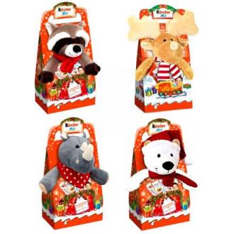 Подарок новогодний Ferrero Kinder Mix с мягкой игрушкой, 137,5 гр - Officedom (1)